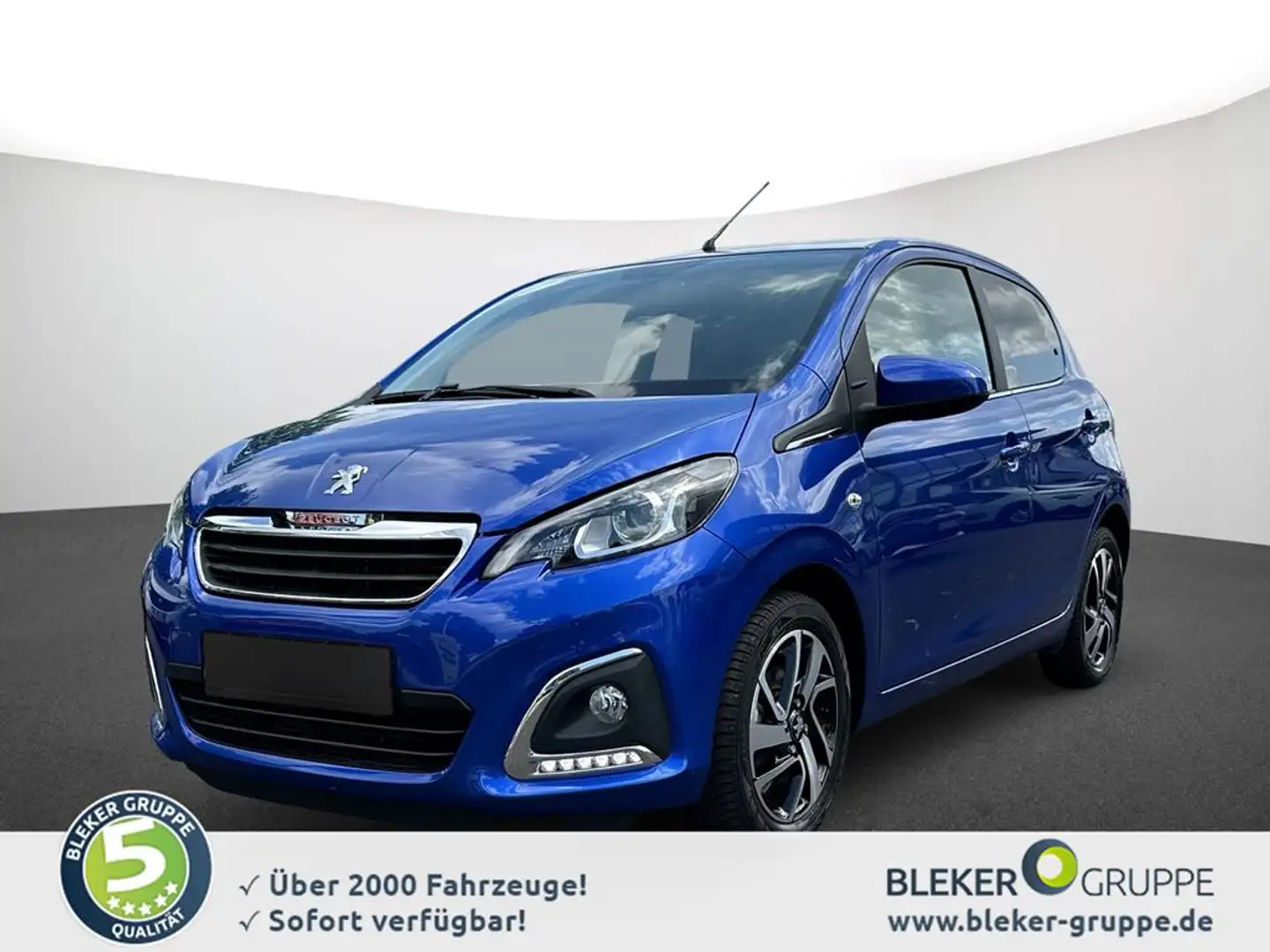 Peugeot 108 VTi 72 Allure 5-Türer Blau - 1