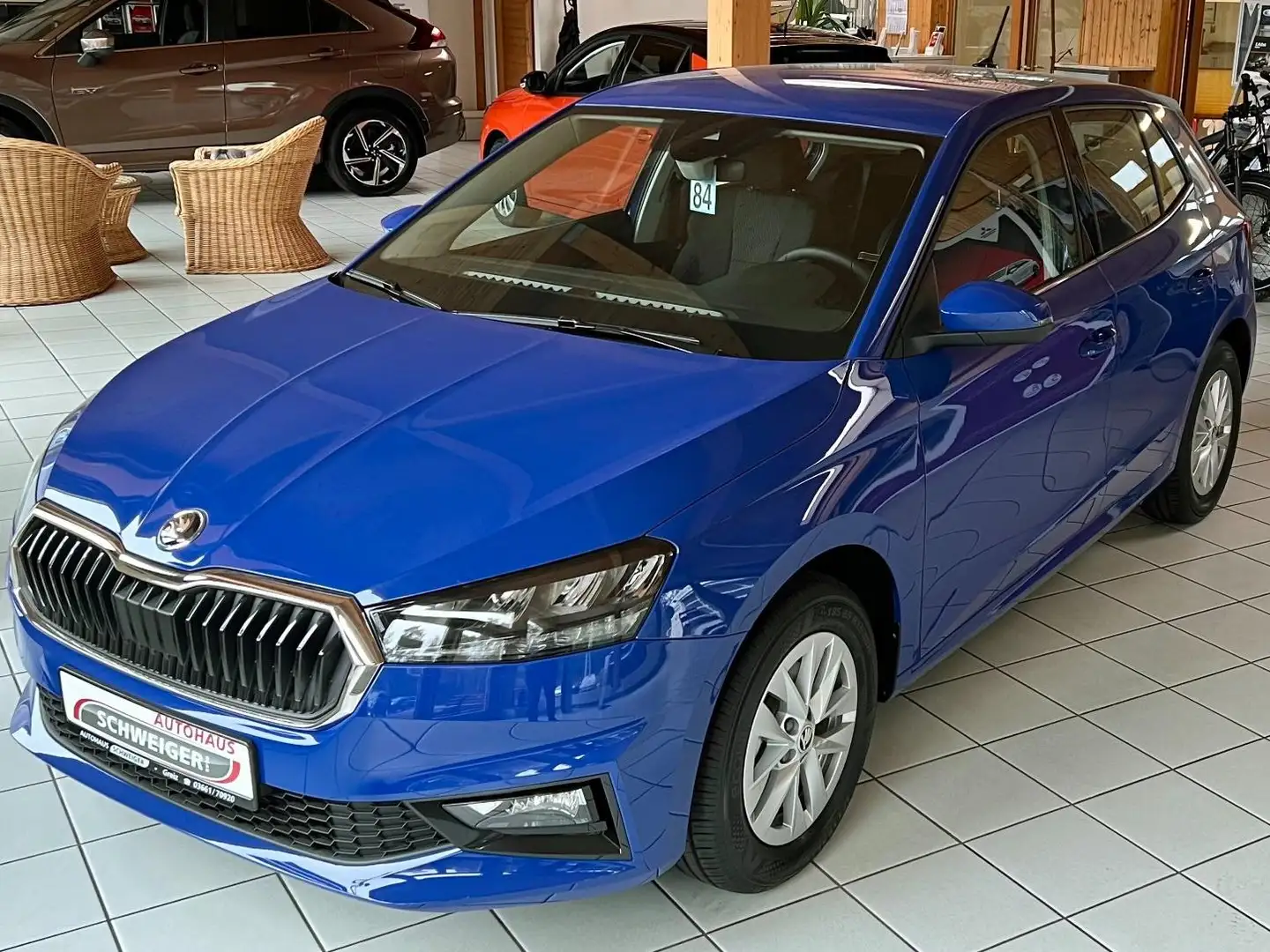Skoda Fabia Selection 1,0 TSI, Sitzhzg.,Bordcomp., DAB Rad. Bleu - 1