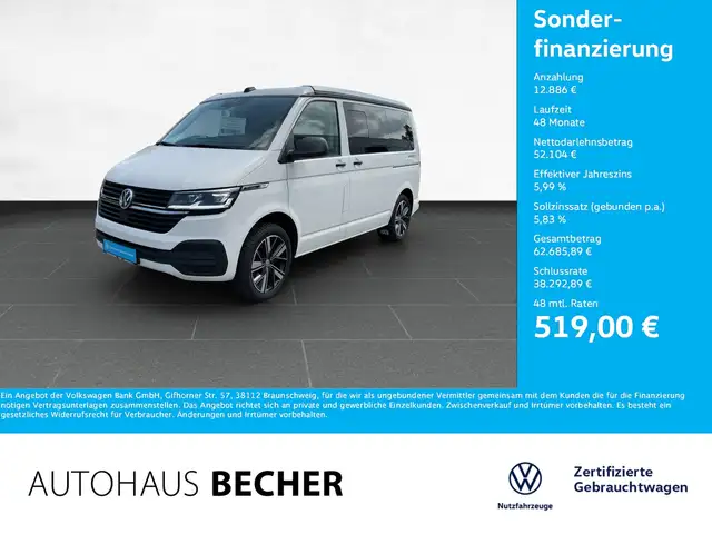 Volkswagen T6 California T6.1 2.0 TDI 4MOTION DSG /AHK/Navi