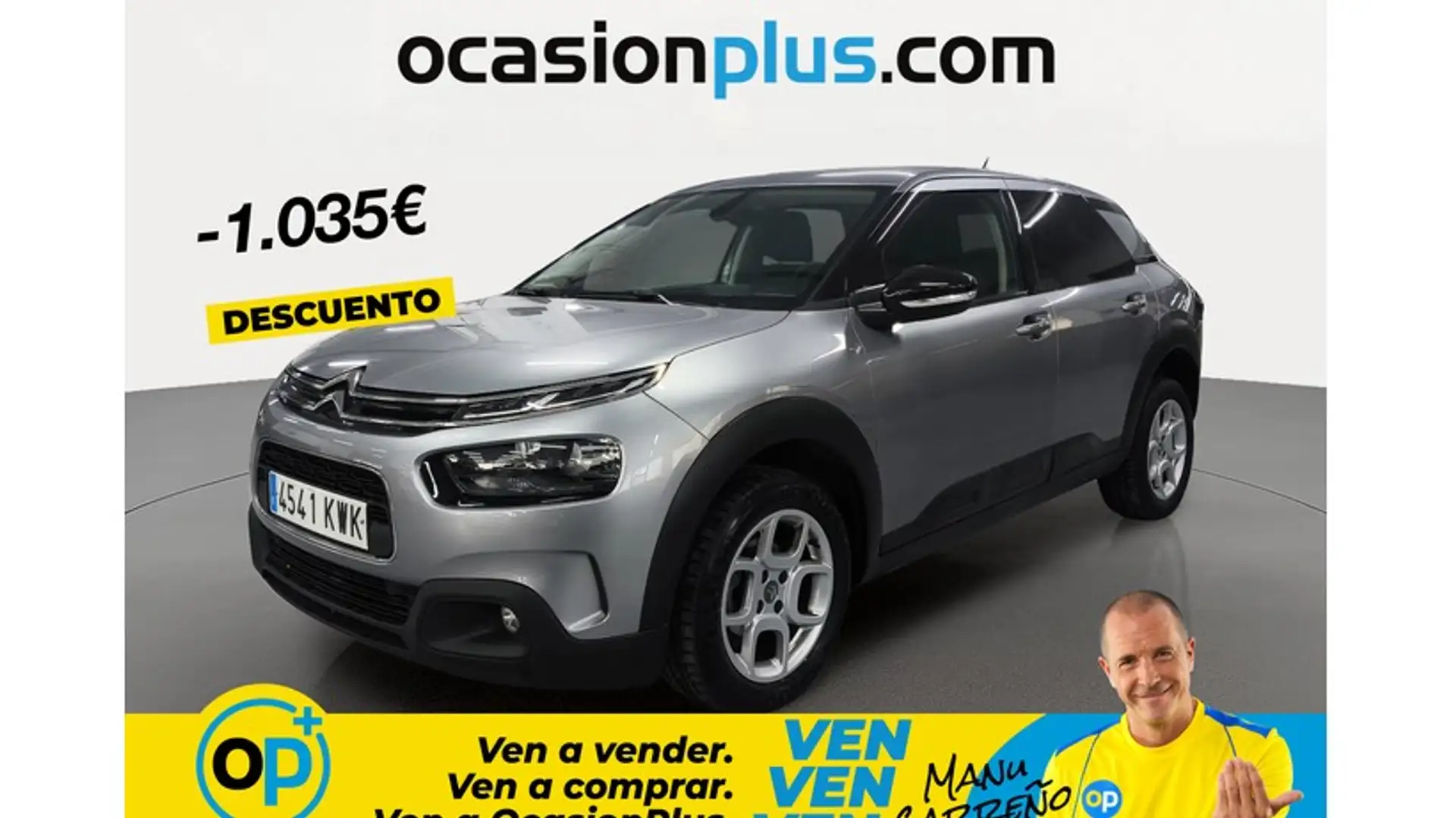 Citroen C4 Cactus 1.5BlueHDi S&S Feel 100 Plateado - 1