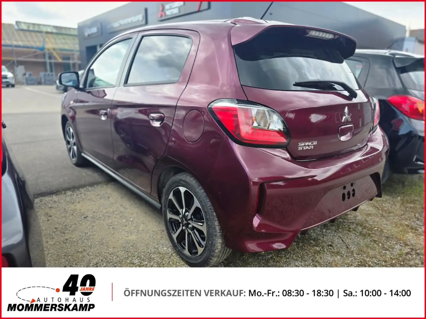 Mitsubishi Space Star 1,2 Select PLUS+SOFORT-VERFÜGBAR+Klima+Sitzheizung Rojo - 2