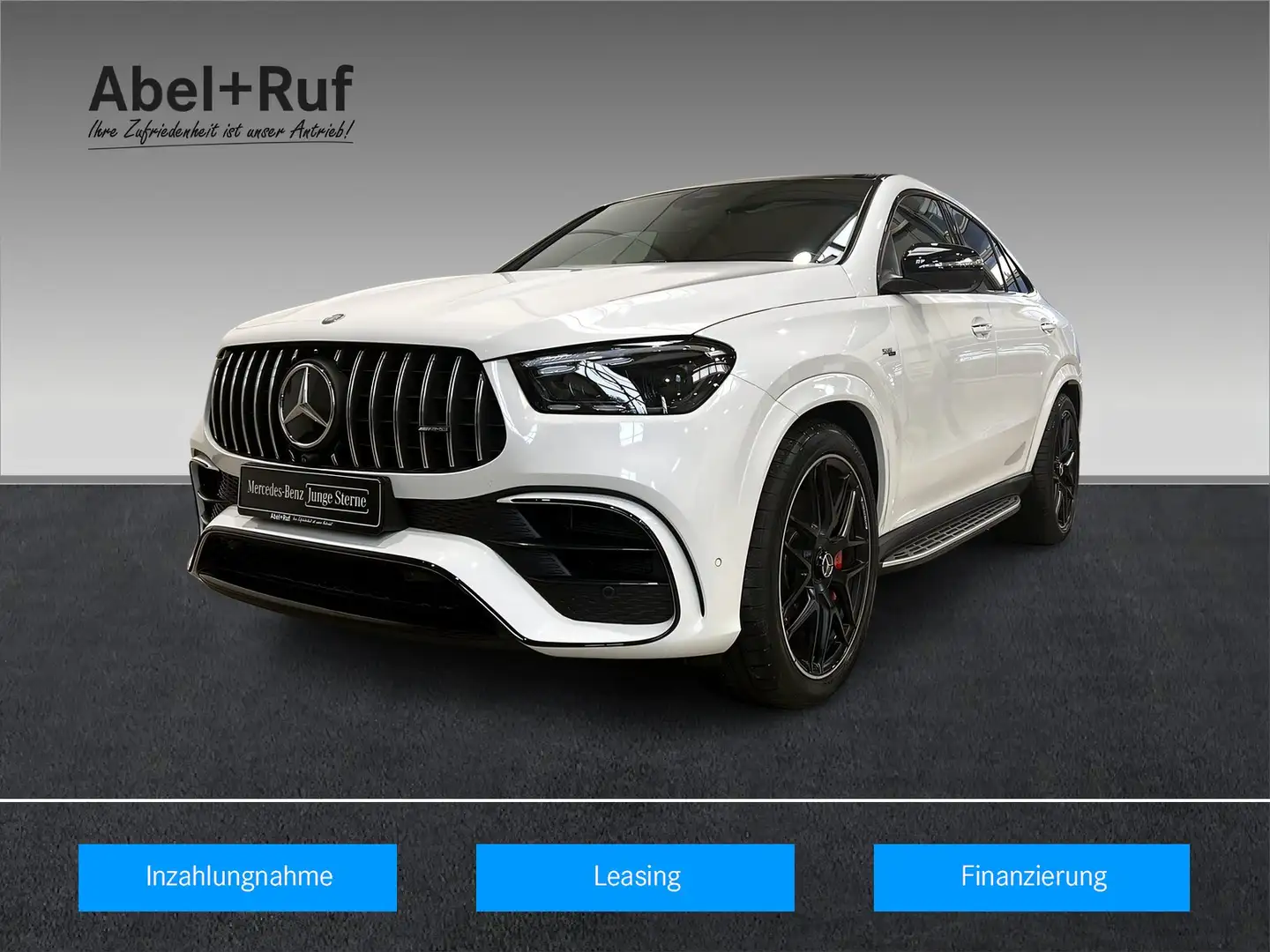 Mercedes-Benz GLE 63 AMG GLE 63 S AMG 4M+ Coupé DISTR+NIGHT+Burme+HuD+AHK Blanc - 1