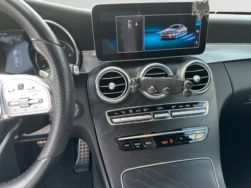 Mercedes-Benz C 220 C-220D 9-G AMG-Line Coupe Leder LED ACC DAB 18z — photo 11