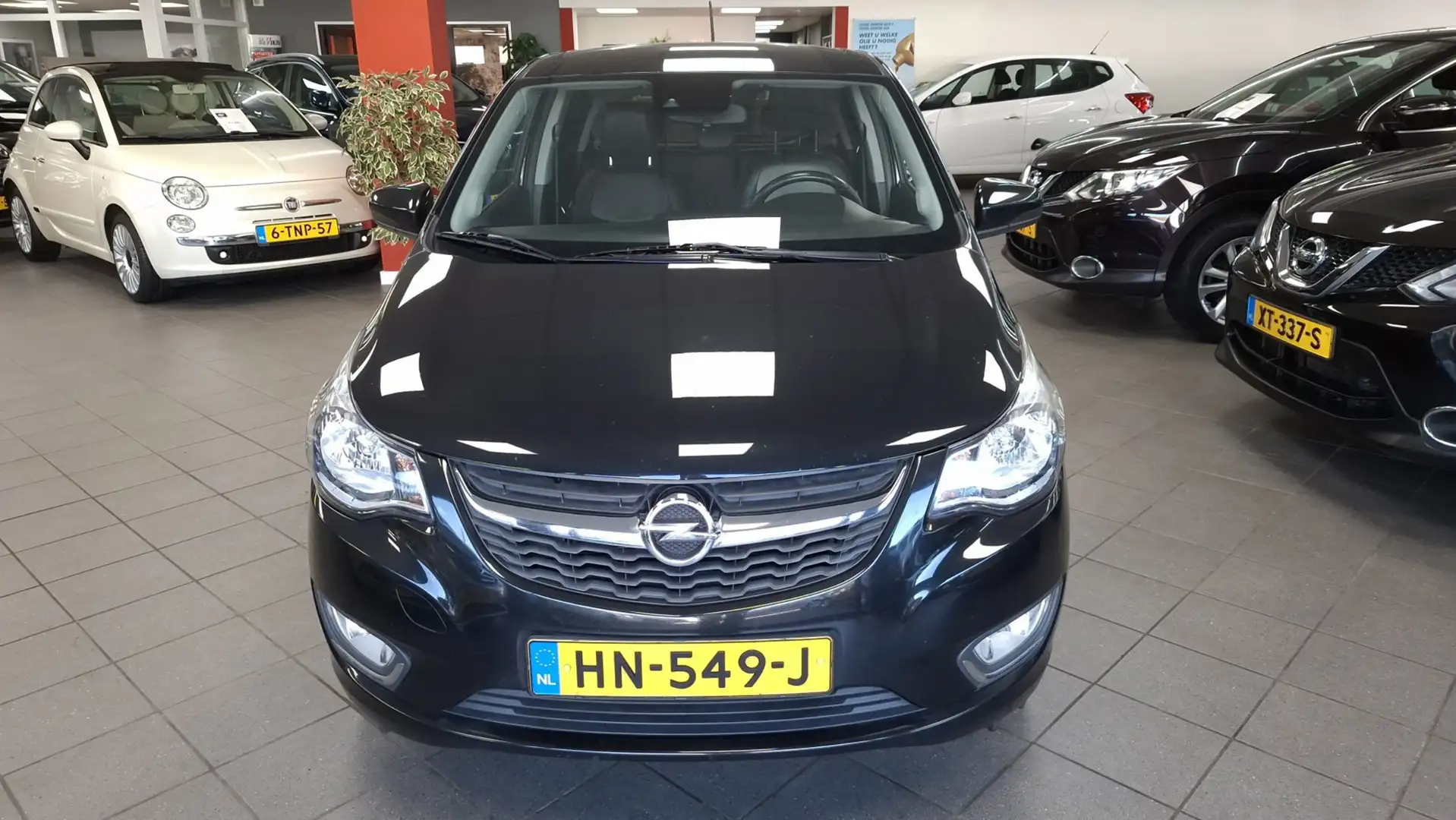Opel Karl 1.0 ecoFLEX Cosmo / Stoel verw / Climate / Leder / Zwart - 2
