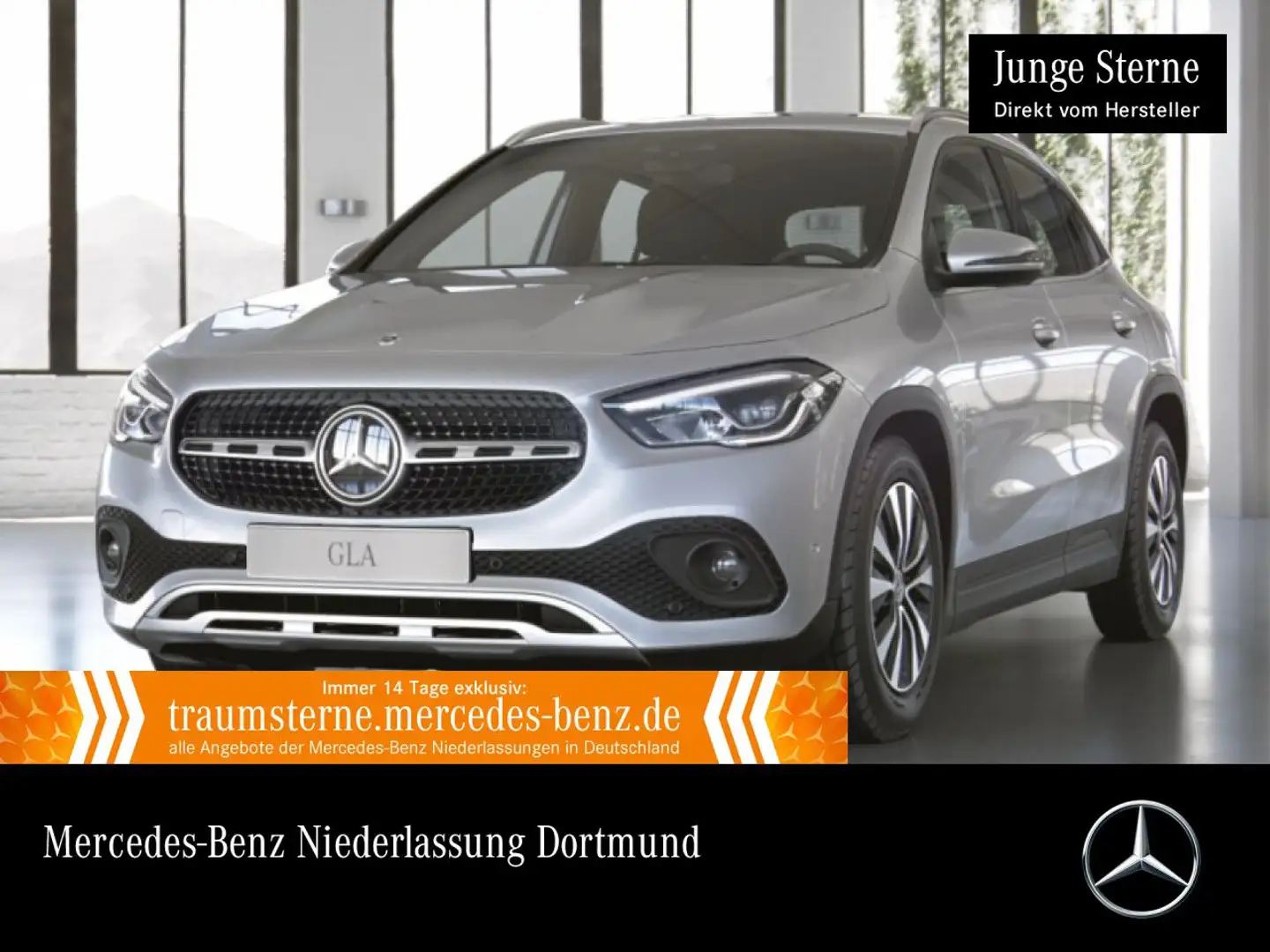 Mercedes-Benz GLA 250 4M STYLE+LED+8G Argent - 1