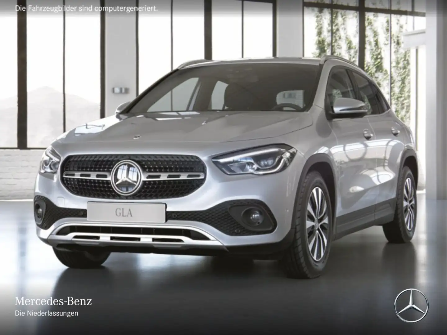 Mercedes-Benz GLA 250 4M STYLE+LED+8G Argent - 2