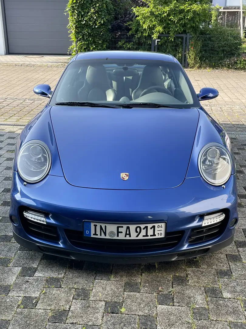 Porsche 997 Turbo Coupe Blau - 1