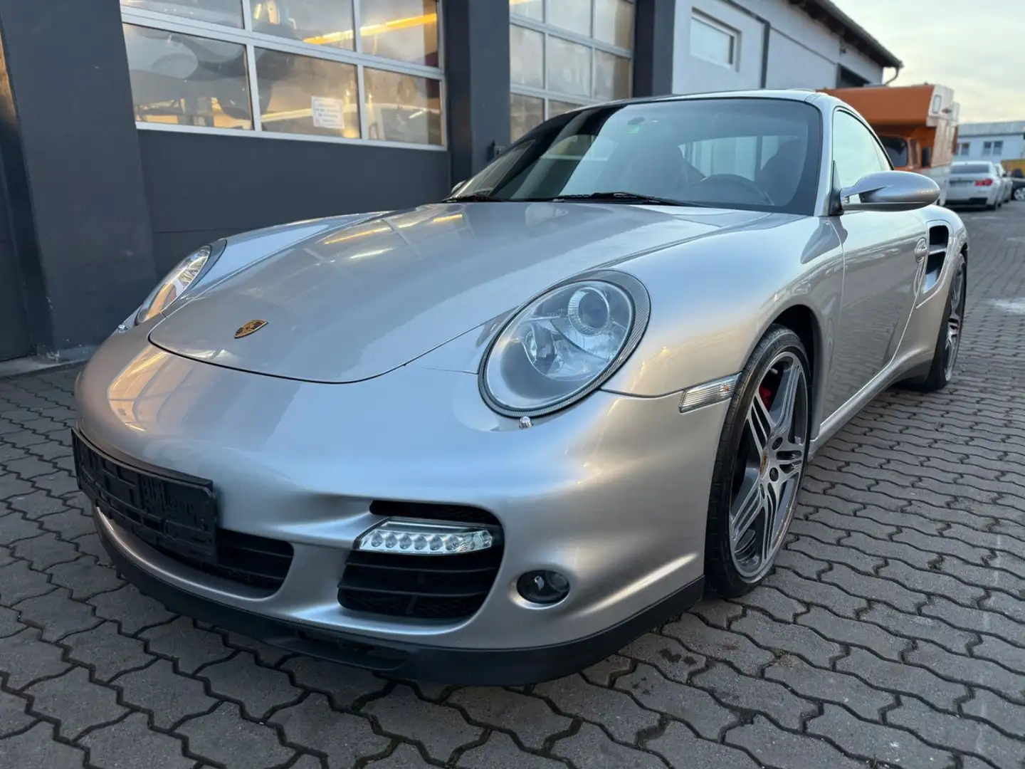 Porsche 997 911 Turbo Coupe Chrono 1.Hand DEUTSCH ! Argent - 1