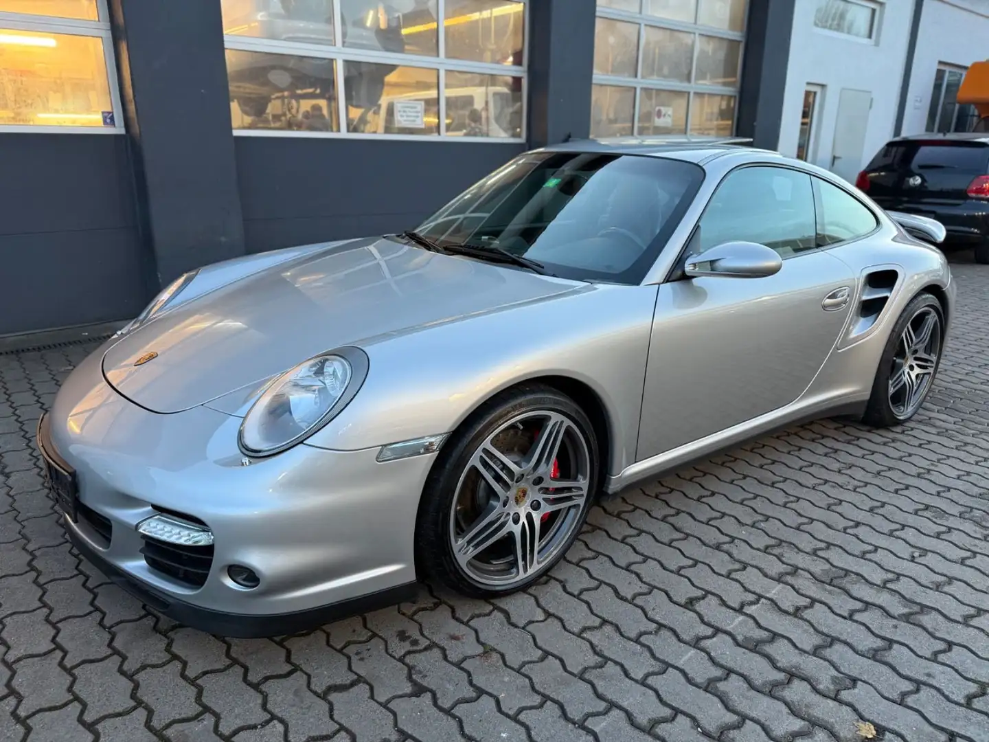 Porsche 997 911 Turbo Coupe Chrono 1.Hand DEUTSCH ! Argent - 2