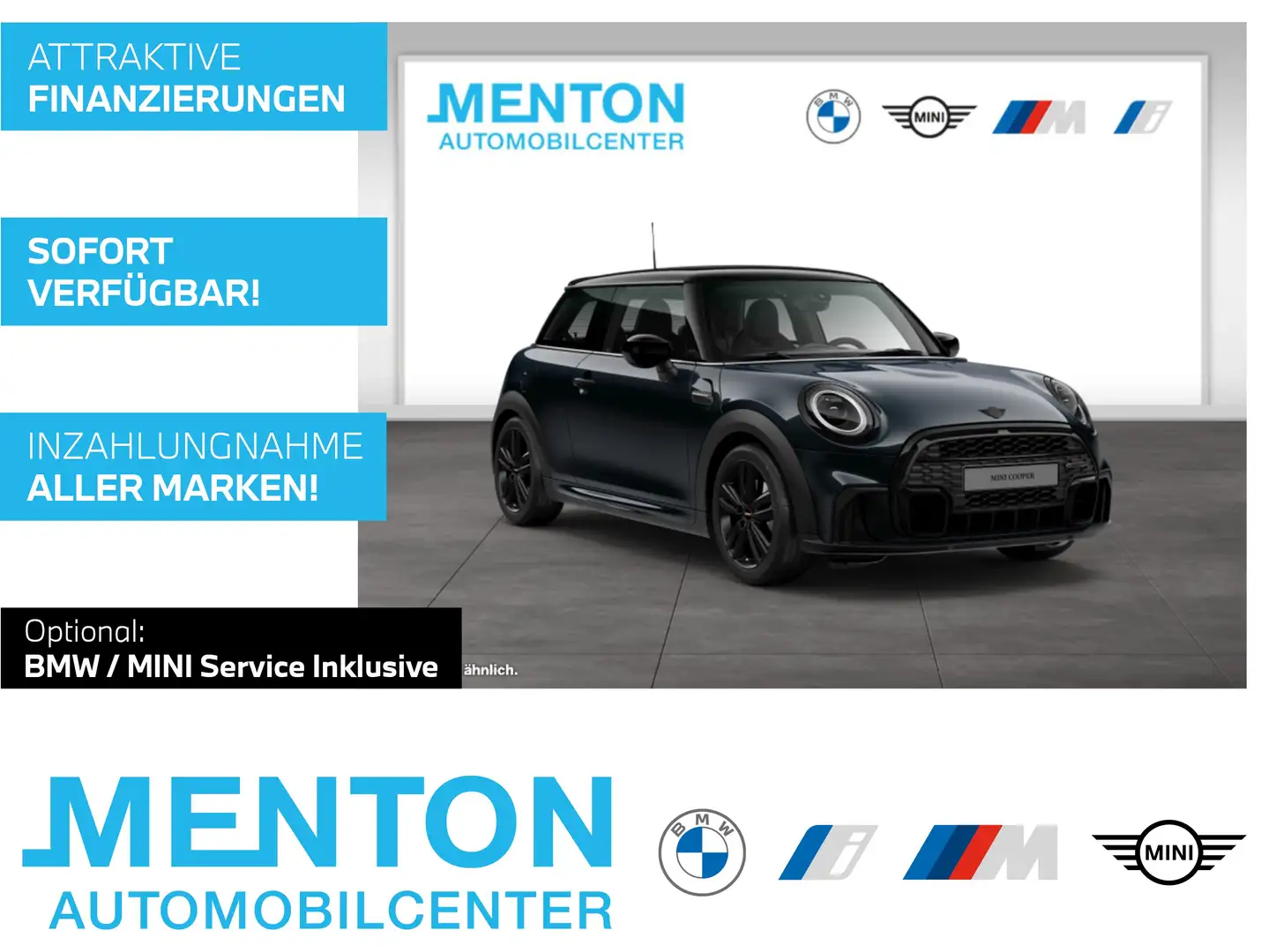 MINI Cooper 3-Türer/DAB/LED/Navi/Tempomat Schwarz - 1