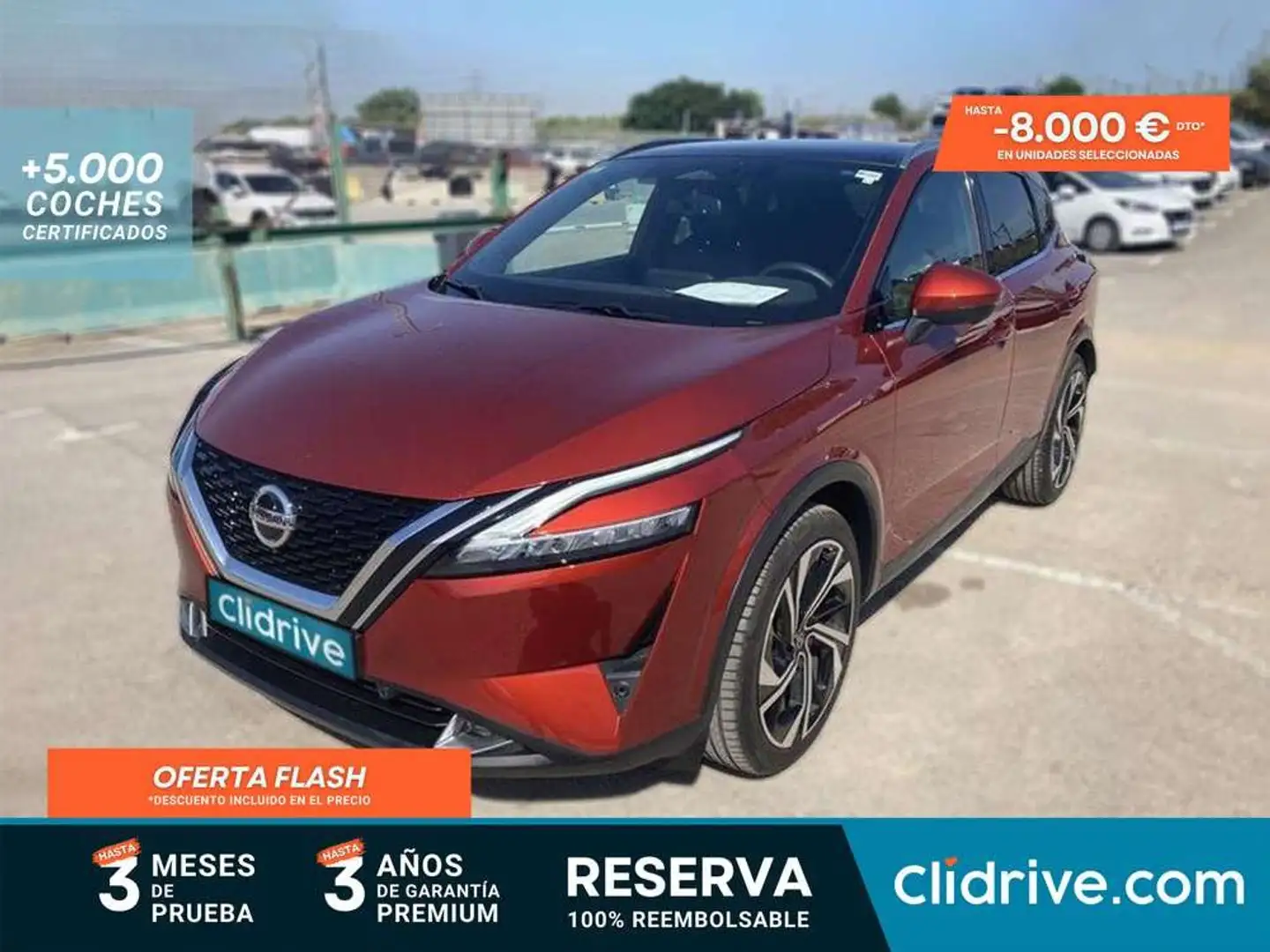 Nissan Qashqai DIG-T 116kW mHEV Xtronic Tekna Rojo - 1
