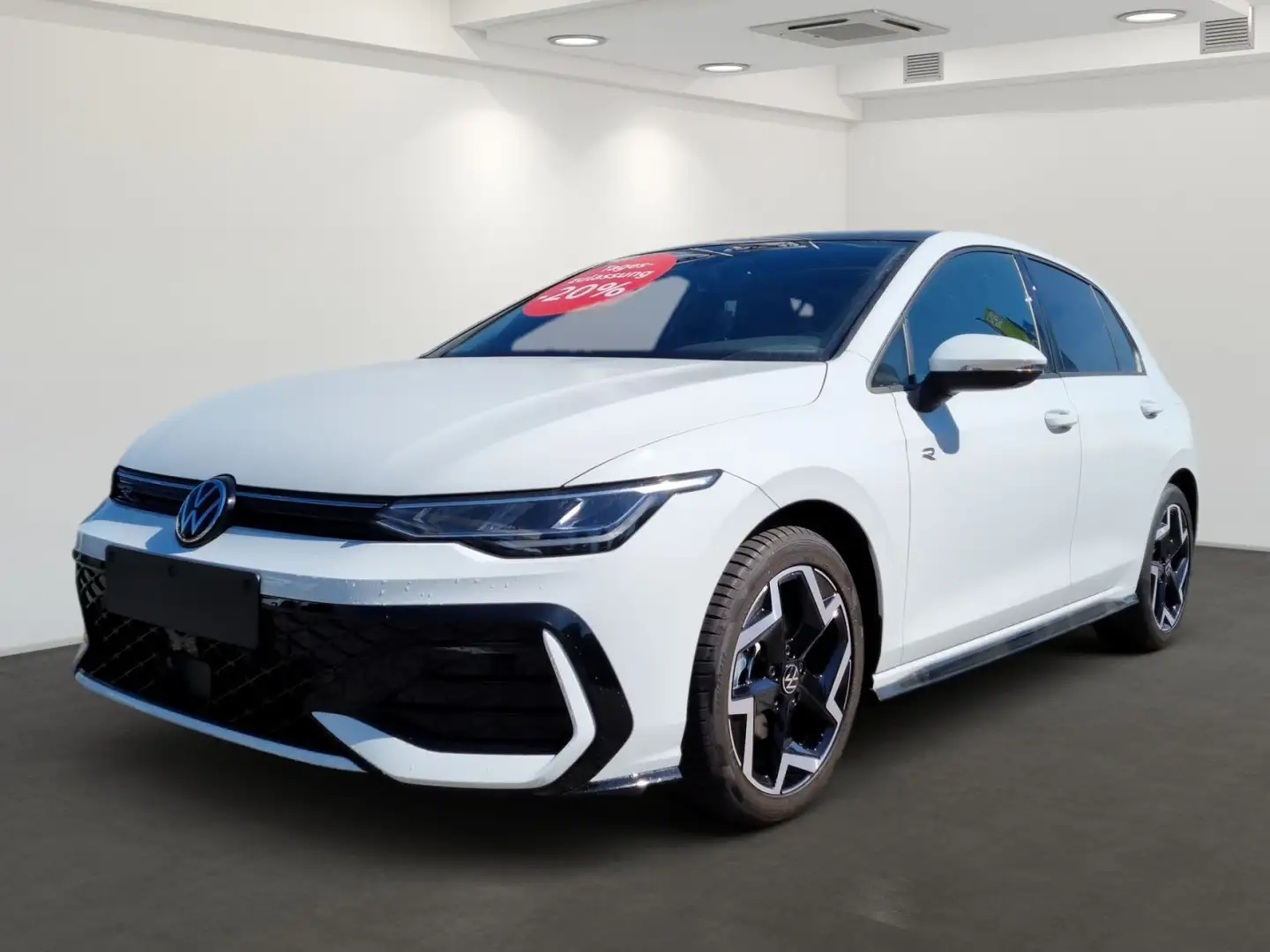 Volkswagen Golf VIII R-Line 1,5e TSI Digital Cockpi LED DAB Білий - 2