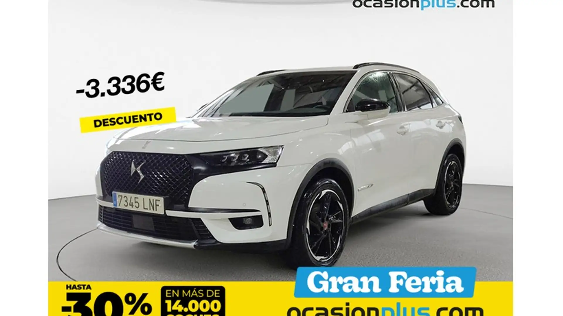DS Automobiles DS 7 Crossback 1.2 PT. Performance Line 130 Aut. Blanc - 1