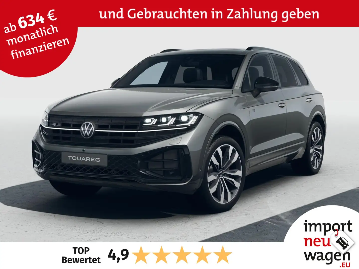 Volkswagen Touareg Touareg R-Line 3.0 TDI V6 4Motion Allradlenkung... Grau - 1