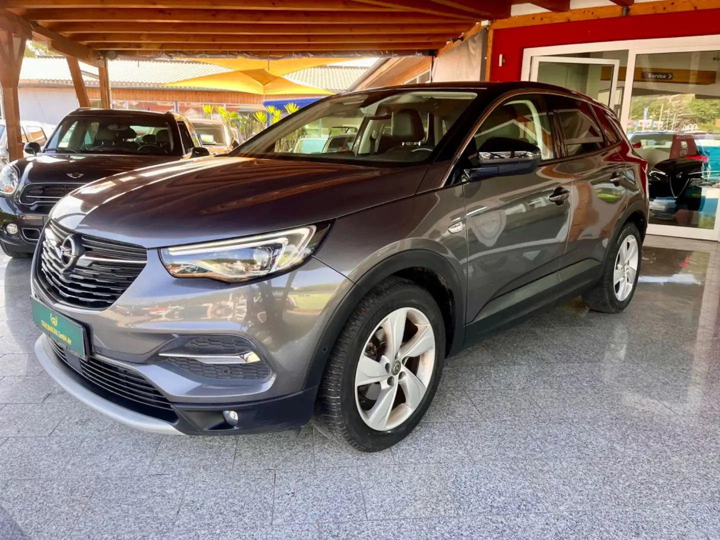 Opel Grandland X Navi LED AHK Klima Kamera 360* Gris - 1