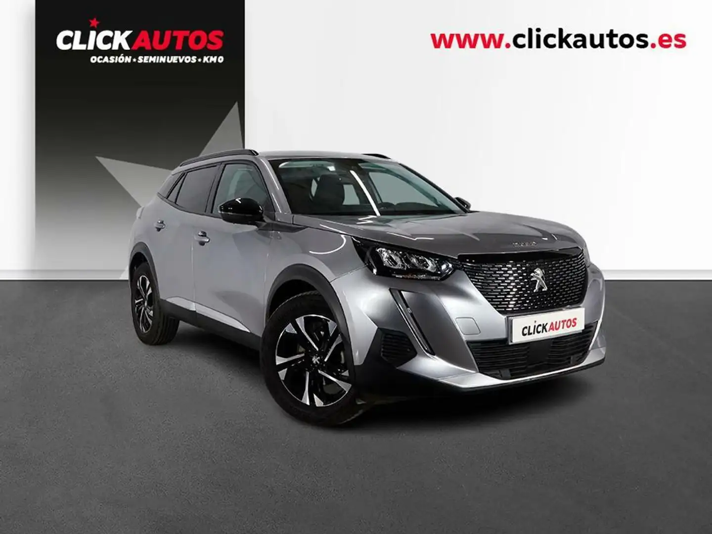 Peugeot 2008 1.2 PureTech S&S Active 100 Gris - 2
