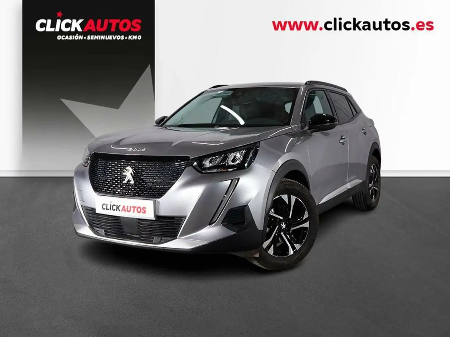 Peugeot 2008 1.2 PureTech S&S Active 100 Grijs - 1