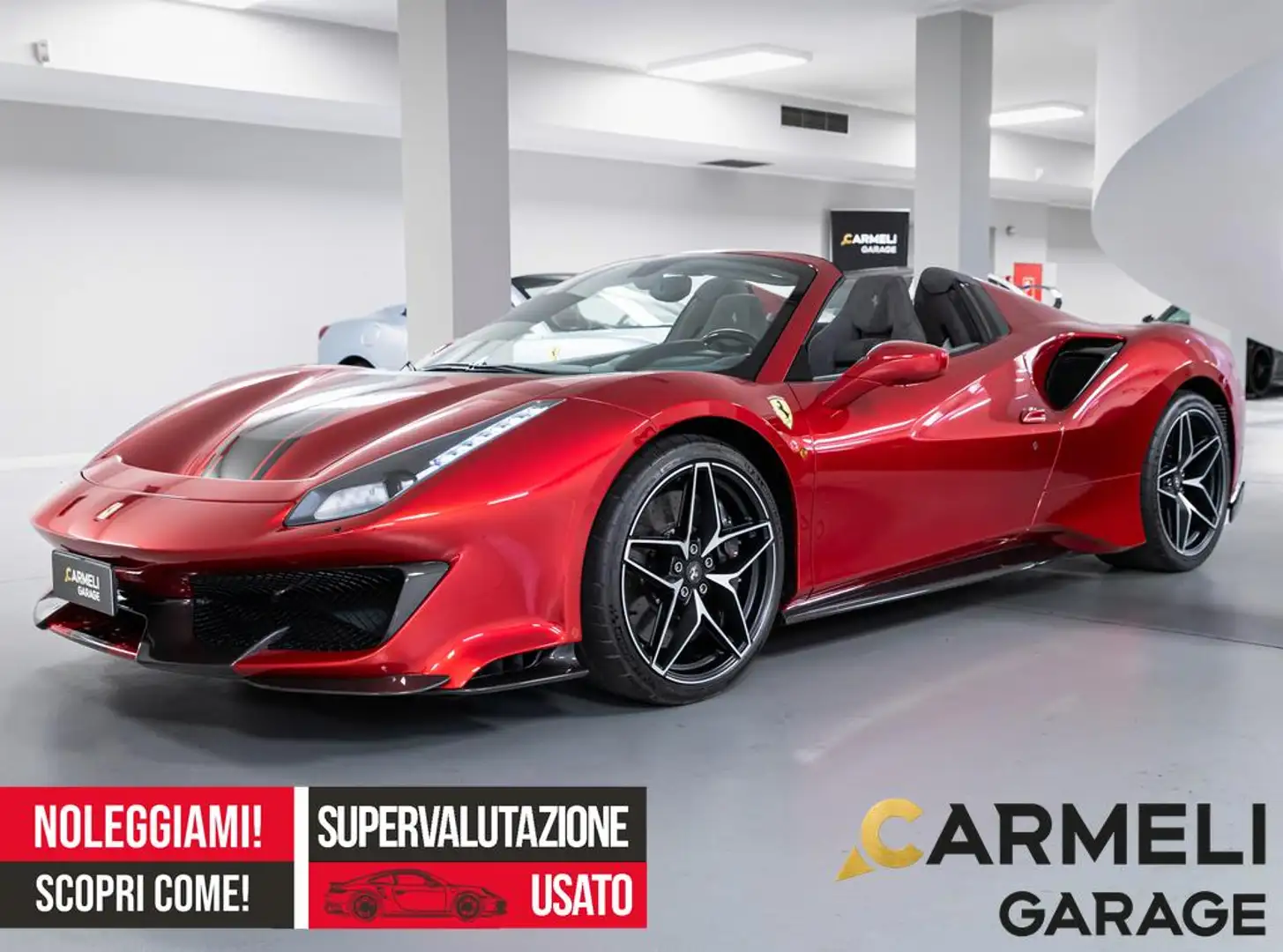 Ferrari 488 PISTA SPIDER-ROSSO Rosso - 1