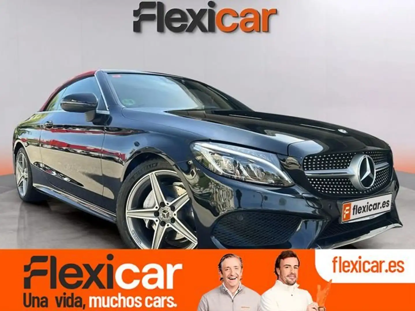 Mercedes-Benz C 220 Cabrio 220d Negro - 1