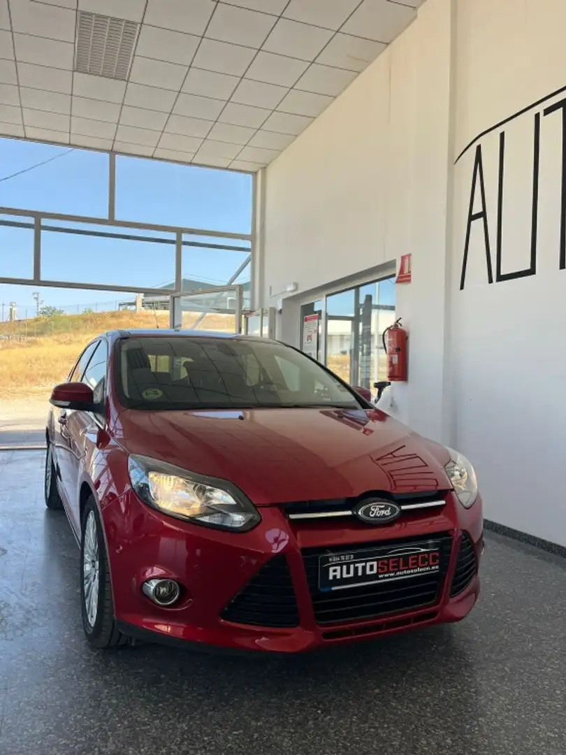 Ford Focus 1.6TDCi Titanium 115 Burdeos - 1
