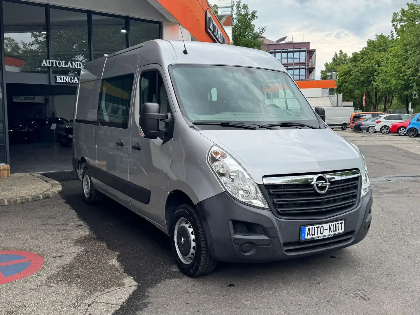 Opel Movano 2,3CDT*L2H2*3,5t*Navi*Klima*2xSchiebetüre Plateado - 1
