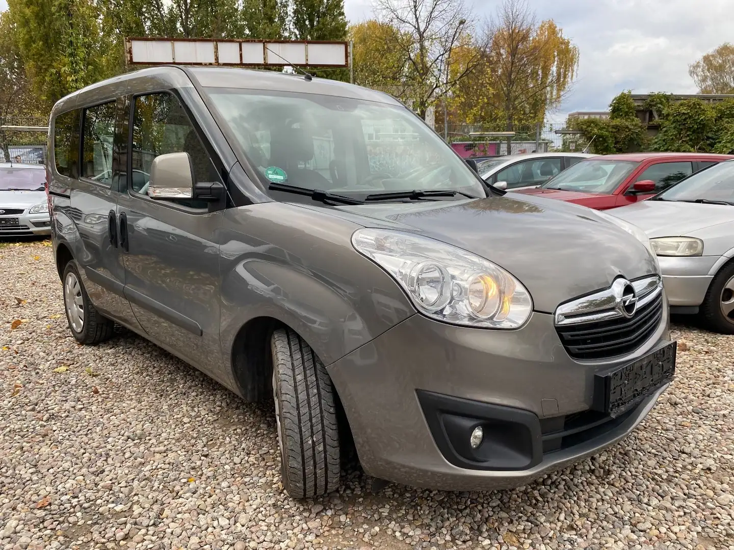Opel Combo D-TÜV04/27-KLIMA-5.SITZE Gris - 2