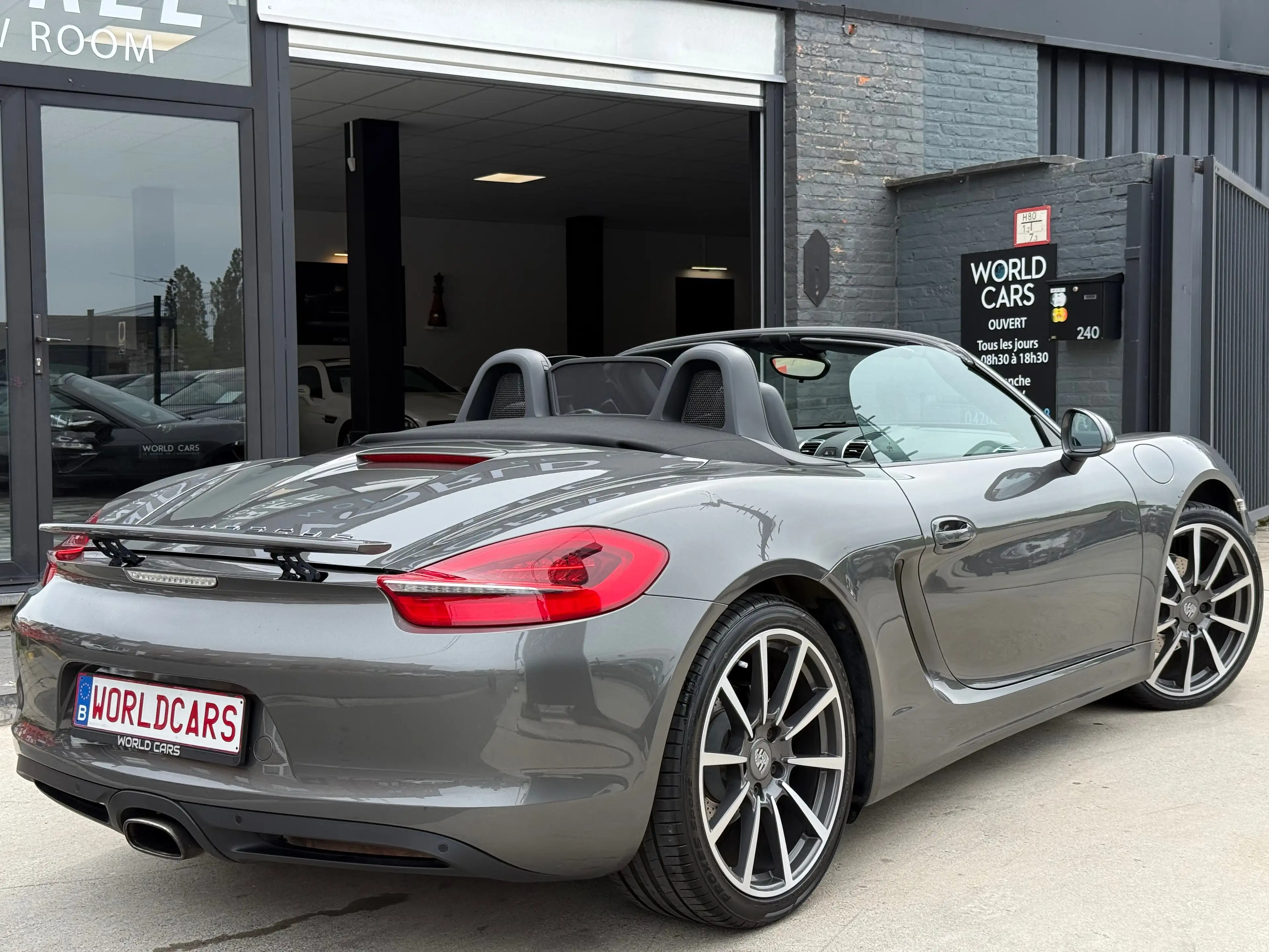 Porsche Boxster Boxster 2.7i PDK / NAVIGATION/ CRUISE/ ALCANTARA/ CARNET COMPLET/ GARANTIE 12 MOIS — photo 4