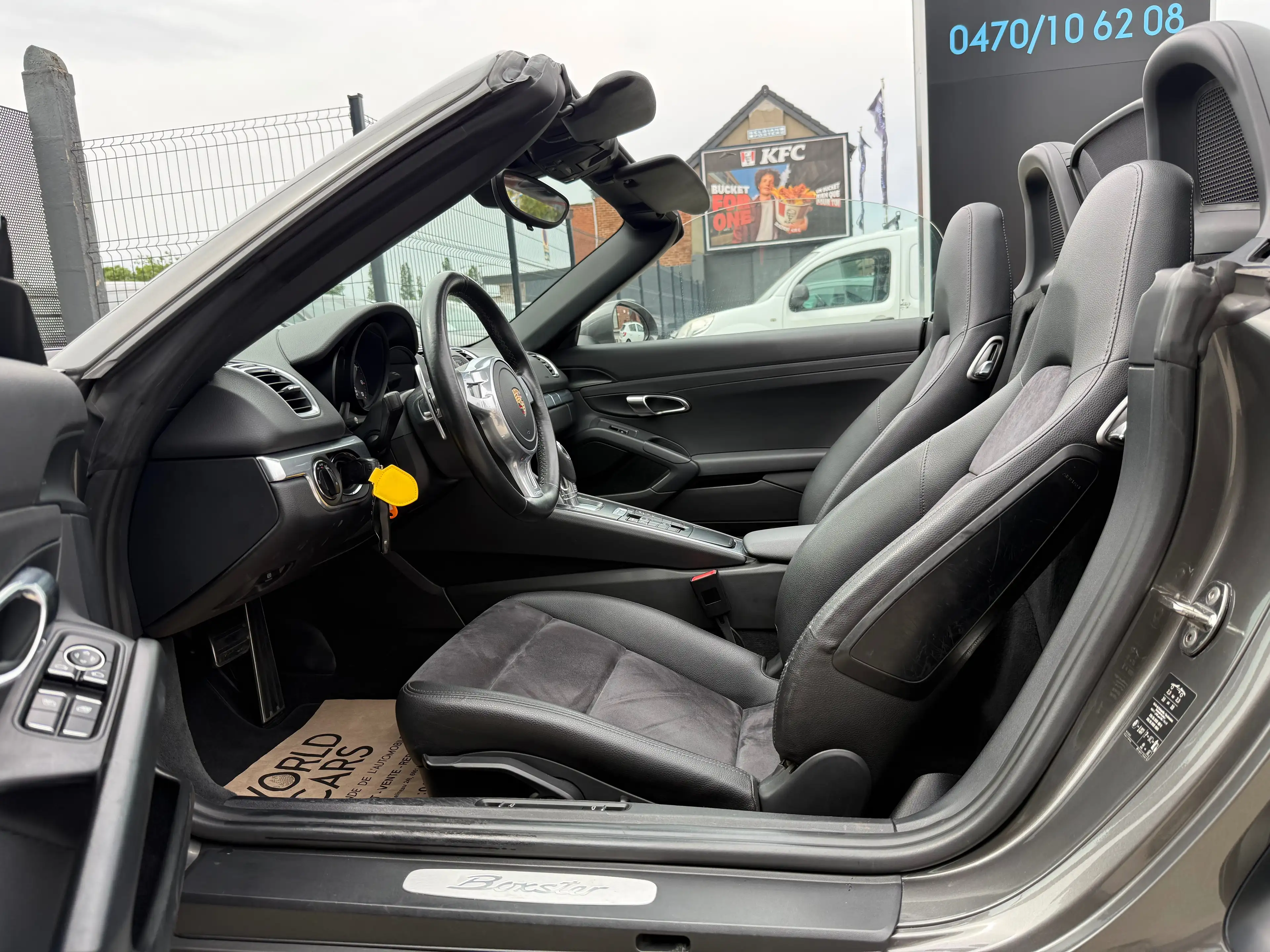 Porsche Boxster Boxster 2.7i PDK / NAVIGATION/ CRUISE/ ALCANTARA/ CARNET COMPLET/ GARANTIE 12 MOIS — photo 8