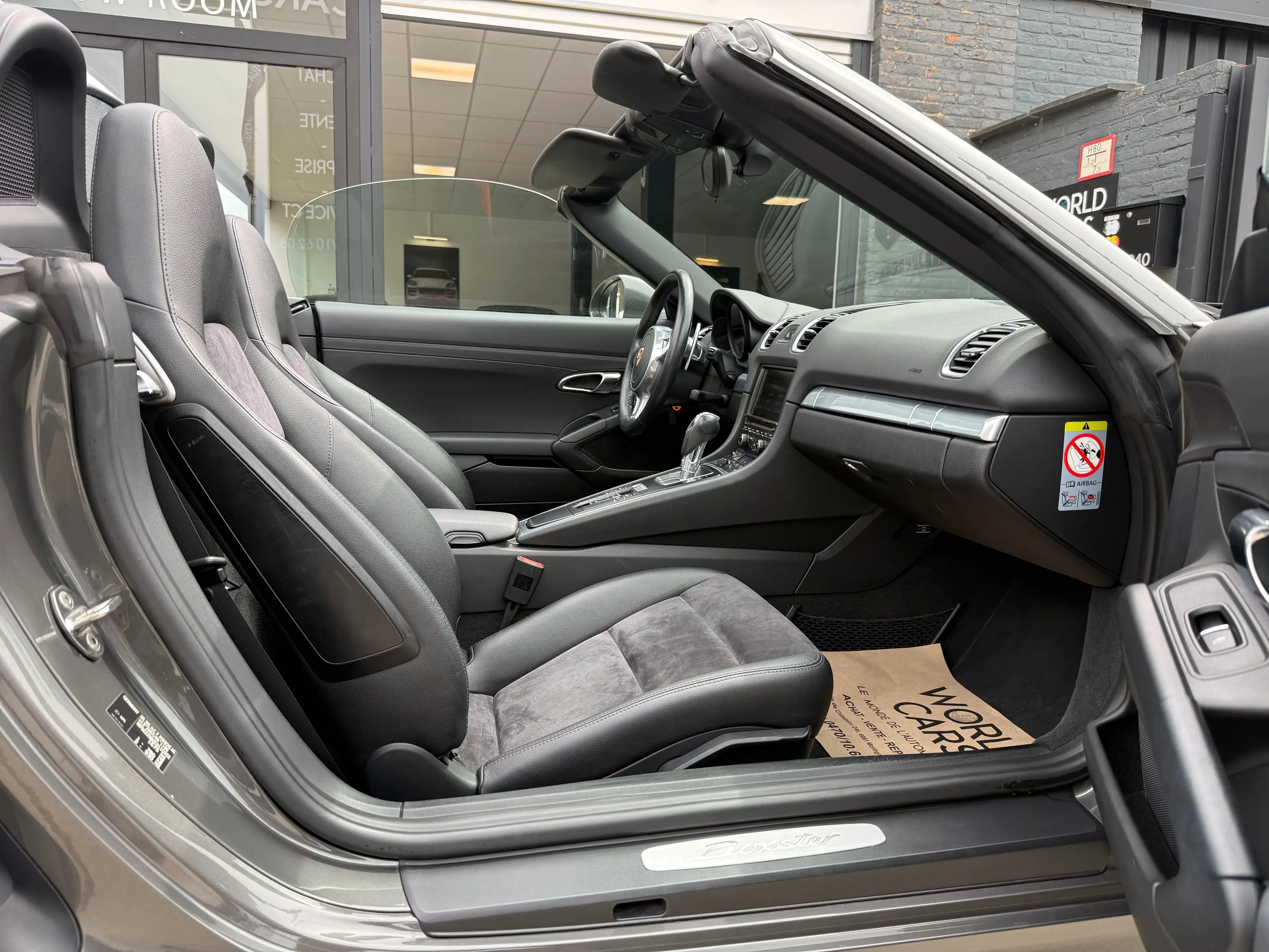 Porsche Boxster Boxster 2.7i PDK / NAVIGATION/ CRUISE/ ALCANTARA/ CARNET COMPLET/ GARANTIE 12 MOIS — photo 9