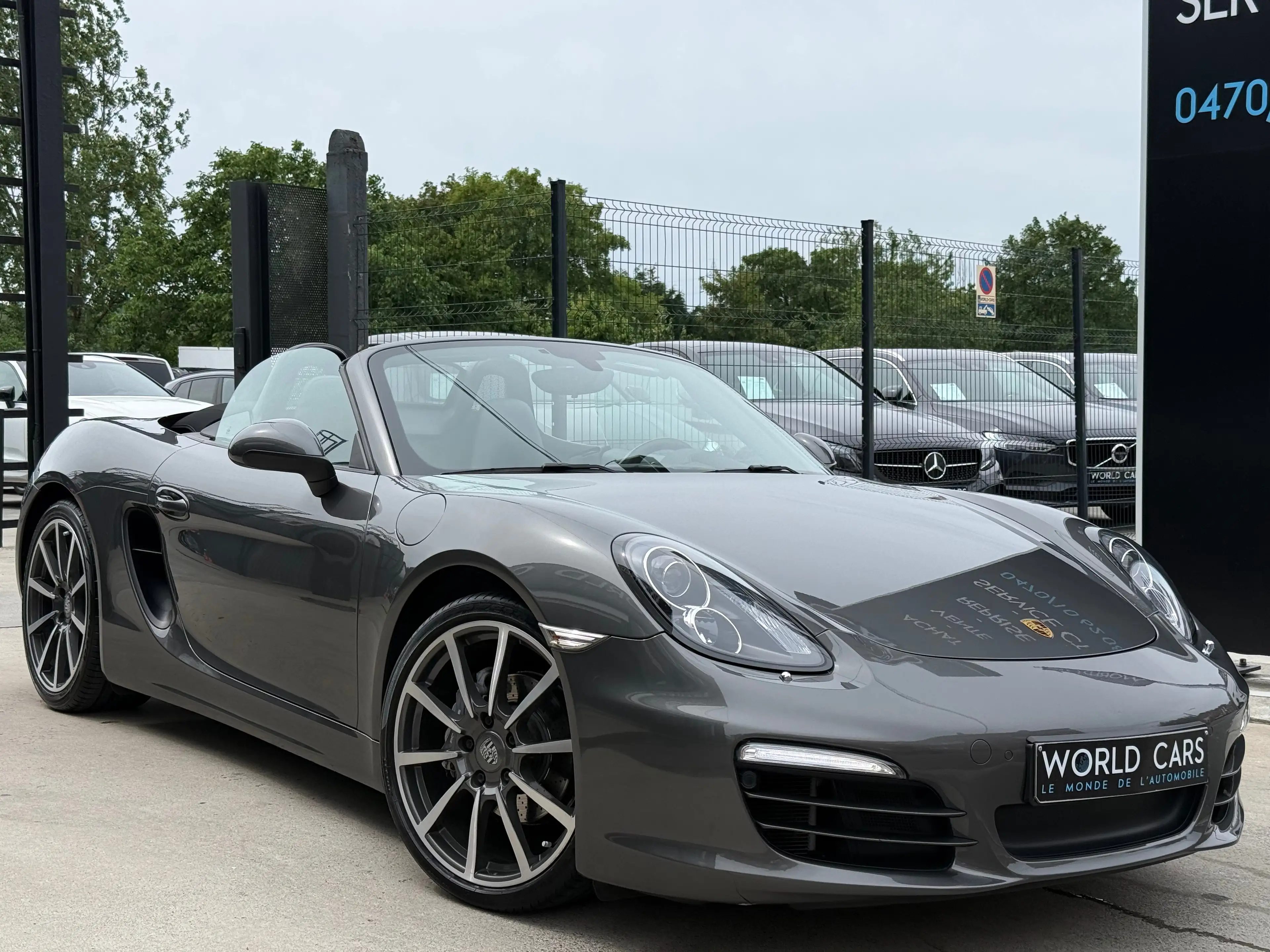 Porsche Boxster Boxster 2.7i PDK / NAVIGATION/ CRUISE/ ALCANTARA/ CARNET COMPLET/ GARANTIE 12 MOIS — photo 2