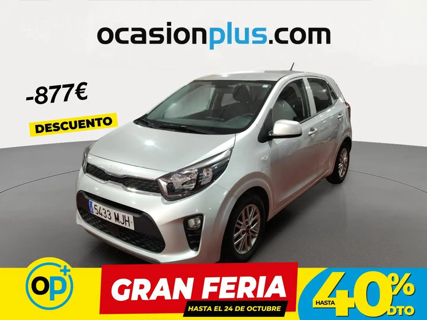 Kia Picanto 1.0 DPi Concept Pack Confort Gris - 1