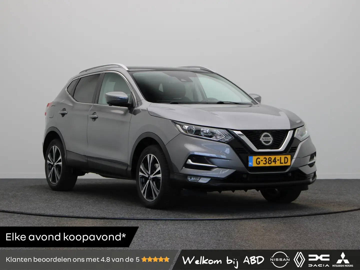 Nissan Qashqai 158pk DIG-T N-Connecta | Panoramadak | Trekhaak | Gris - 1