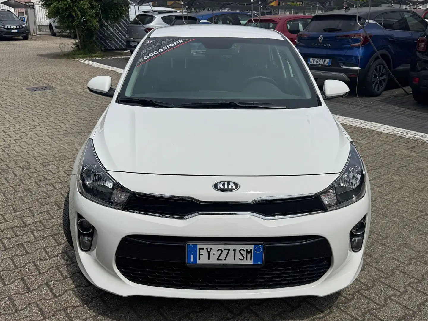 Kia Rio 5 Porte 1.2 MPi 82cv Evolution 2WD Blanc - 2