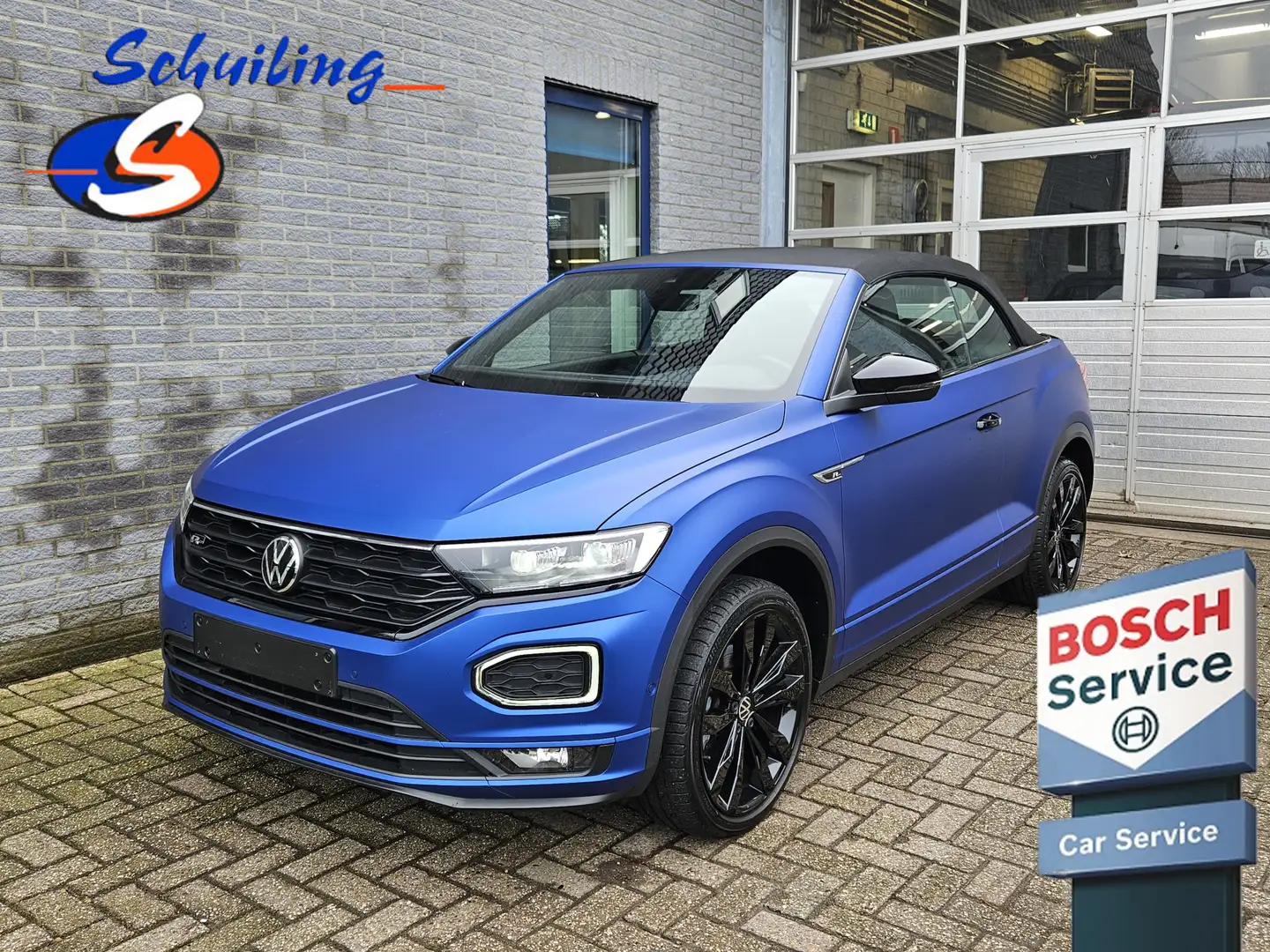 Volkswagen T-Roc Cabrio 1.5 TSI R-Line Edition Blue Inclusief Aflev Blauw - 1