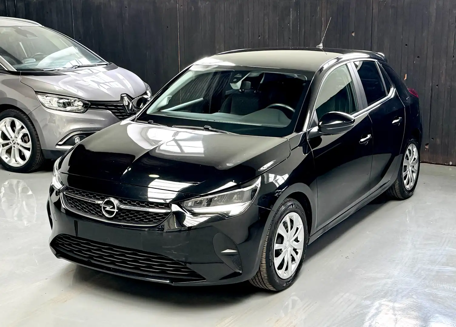 Opel Corsa 1.2 Turbo * Automatique * Airco * Noir - 1