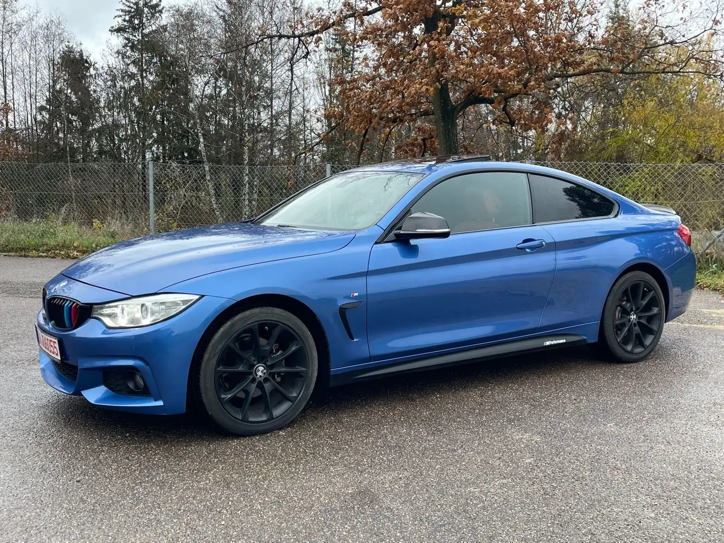 BMW 420 Coupe 420 d xDrive Automatik M-Paket Blue - 2