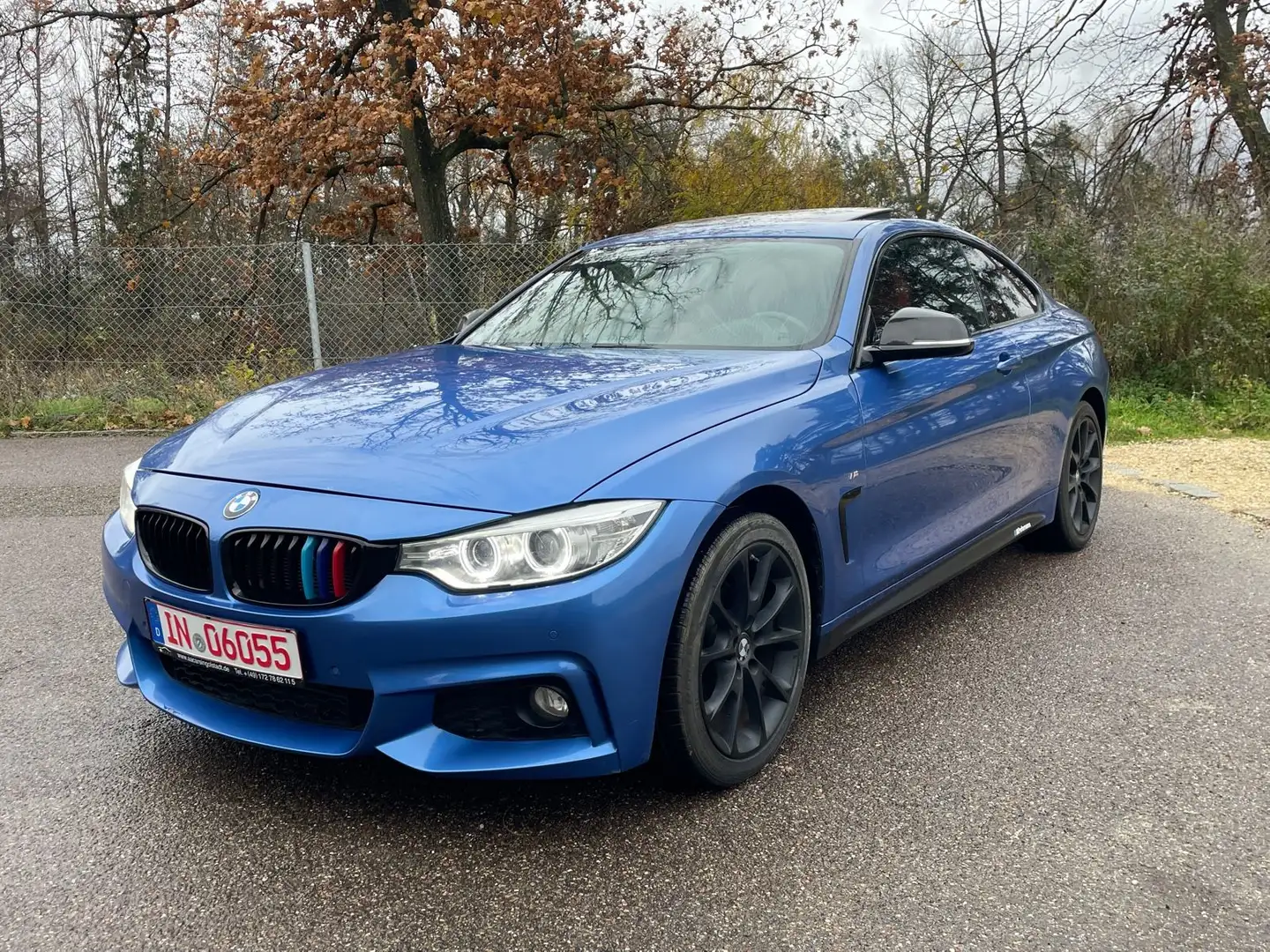 BMW 420 Coupe 420 d xDrive Automatik M-Paket Blue - 1