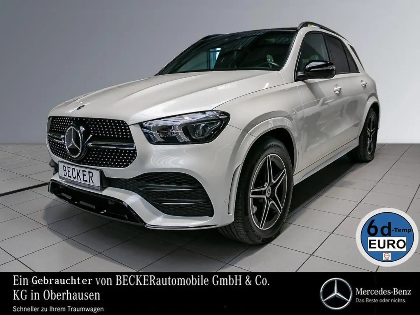 Mercedes-Benz GLE 450 AMG PANO AHK NIGHT 360°KAM DISTR MULTI Weiß - 1