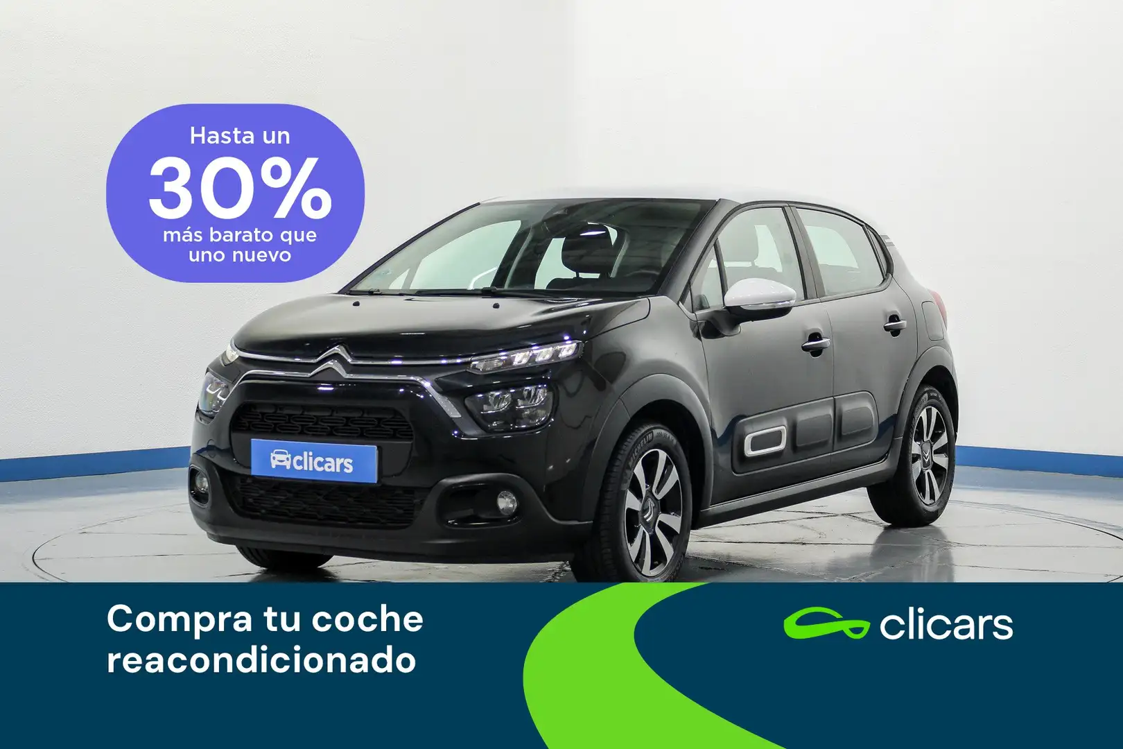 Citroen C3 1.2 PureTech S&S Feel Pack 83 Negro - 1
