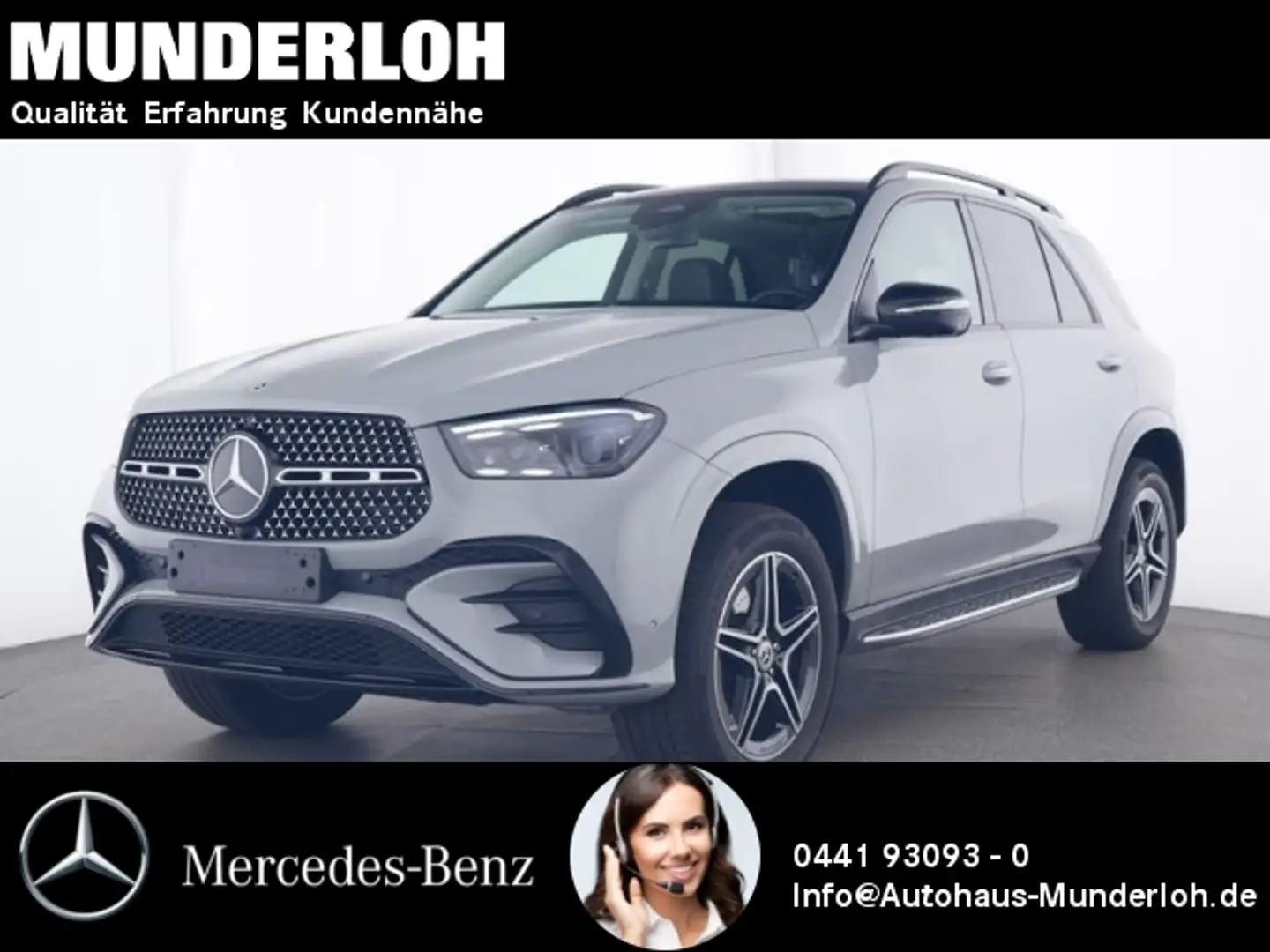 Mercedes-Benz GLE 300 d 4MATIC AMG Line Head-up Kamera 360° Gri - 1