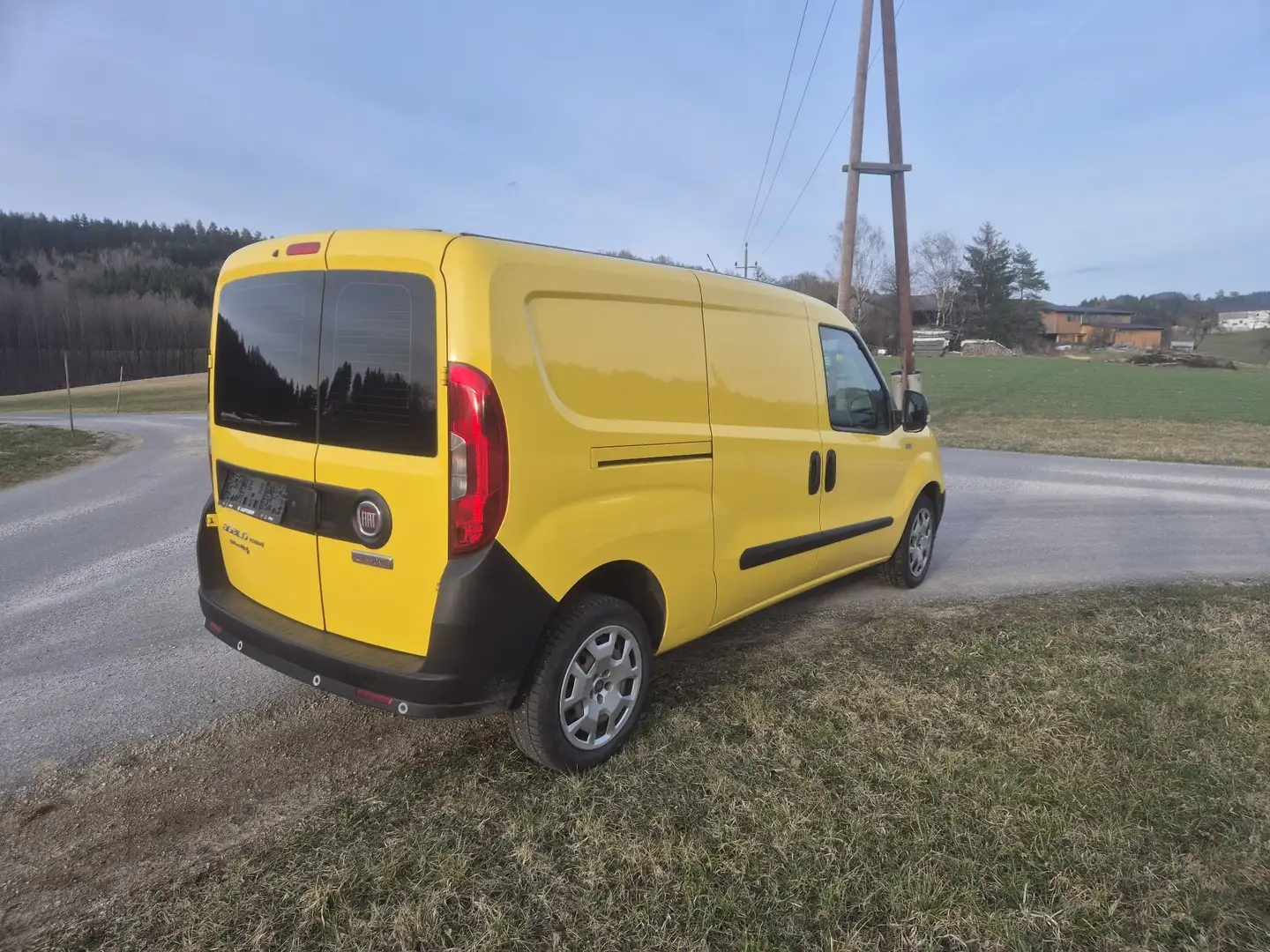 Fiat Doblo 1,3 Multi 95 Klima Kasten Gelb - 2