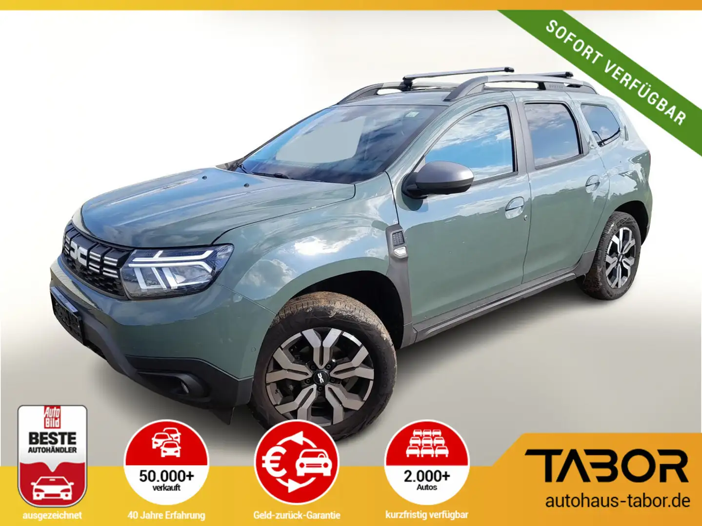 Dacia Duster II 1.3 TCe 130 Journey+ Nav PDC Kam SHZ Vert - 1