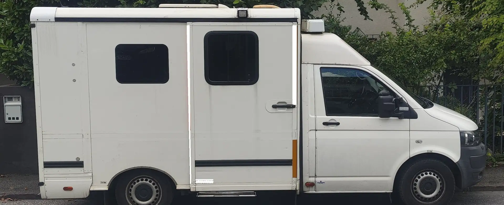Volkswagen T5 Wohnmobil Camper VW T5 Basis, DSG, erst 137.000km Blanco - 2