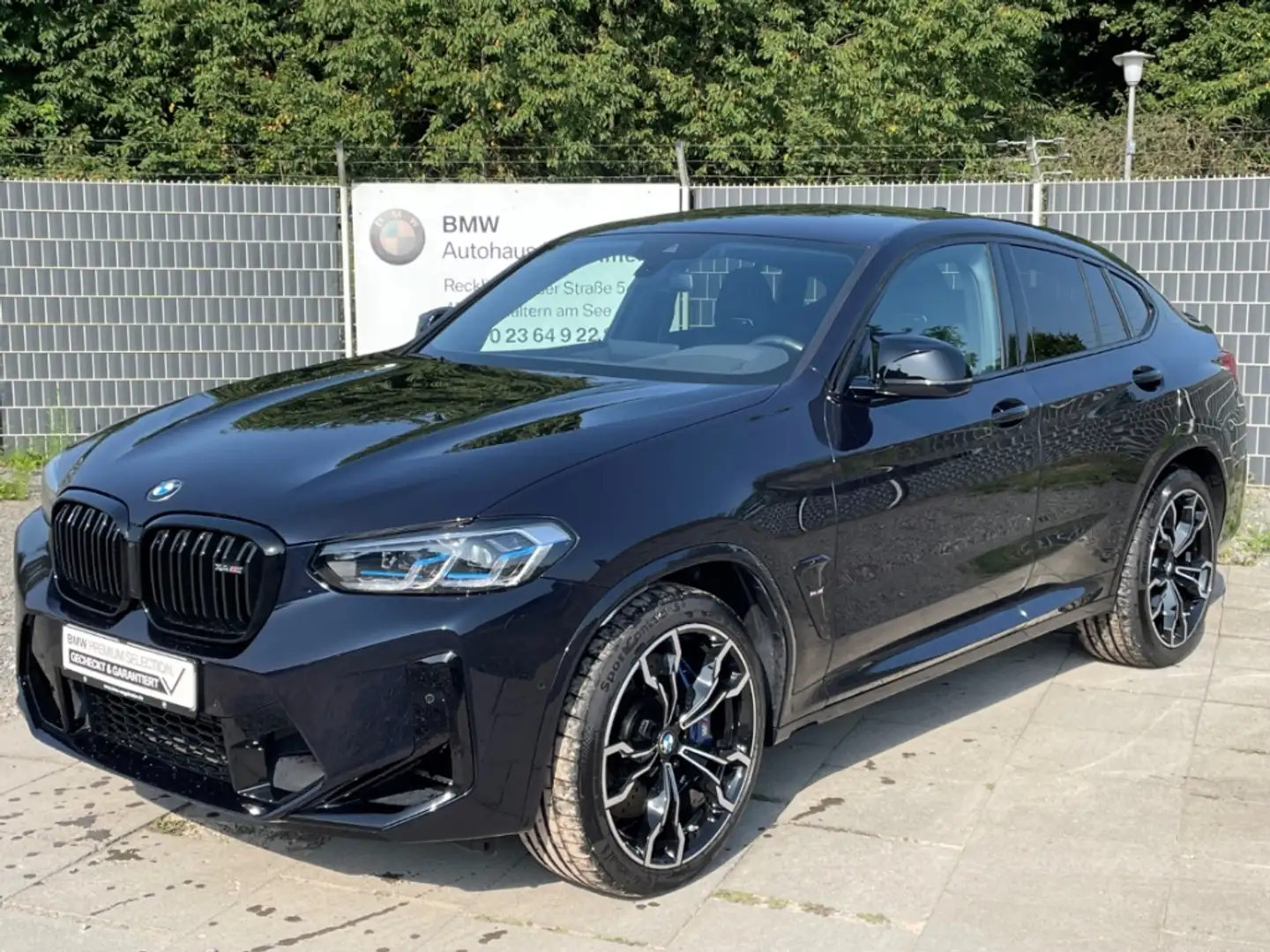 BMW X4 M Competition Laserl. Head-Up AHK el. LM 21! Schwarz - 1