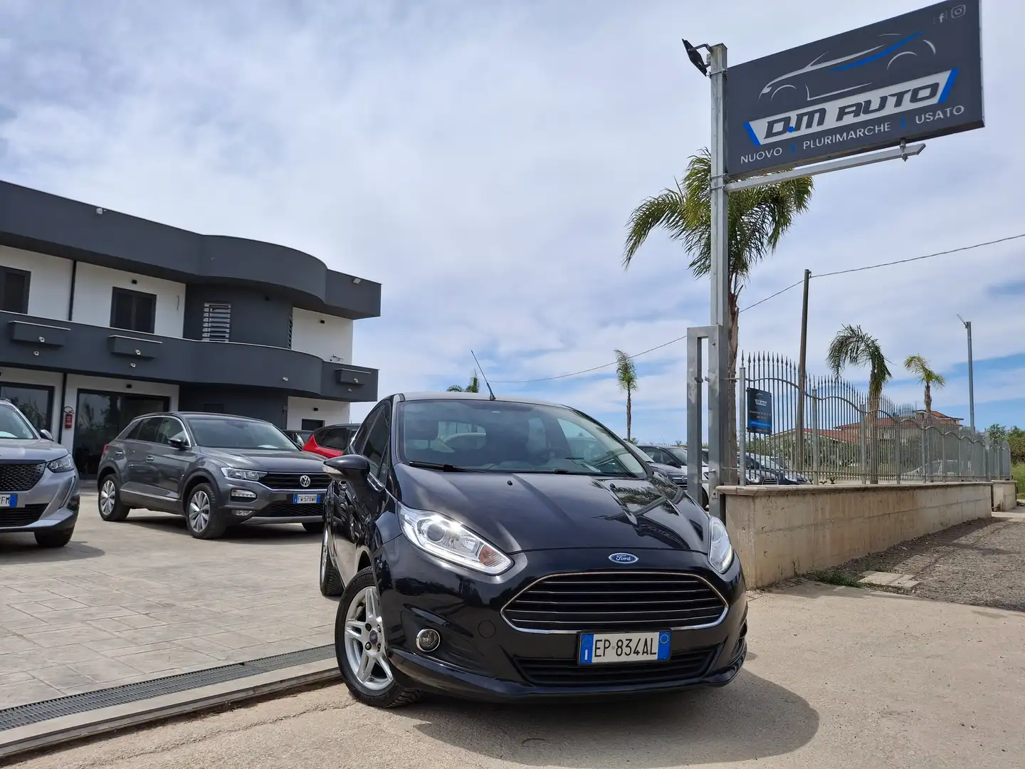 Ford Fiesta 5p 1.5 tdci Titanium 75cv Nero - 1