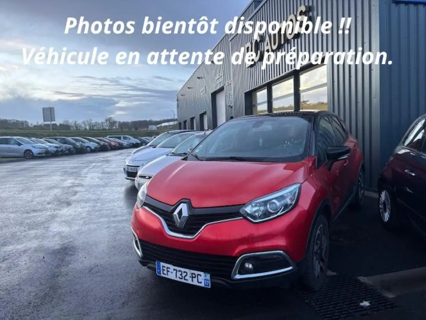 Renault Captur Captur 1.5 Energy dCi - 90 Euro 6 2016  Intens PHASE 1 Rouge - 1