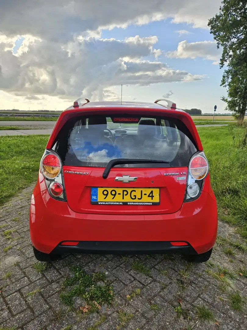 Chevrolet Spark 1.0 16V LS Bi-Fuel Piros - 2