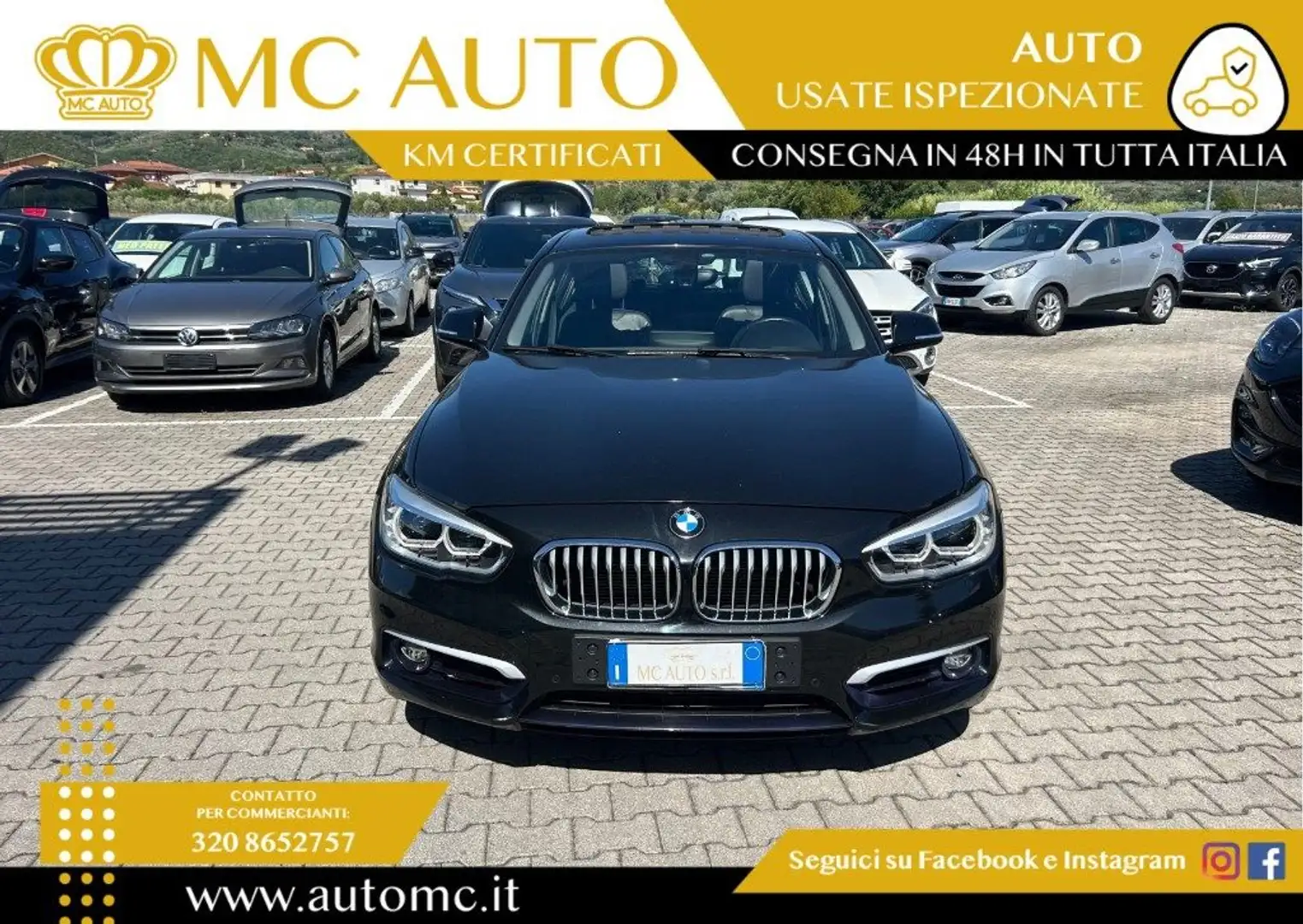 BMW 118 d 5p. sport Nero - 2