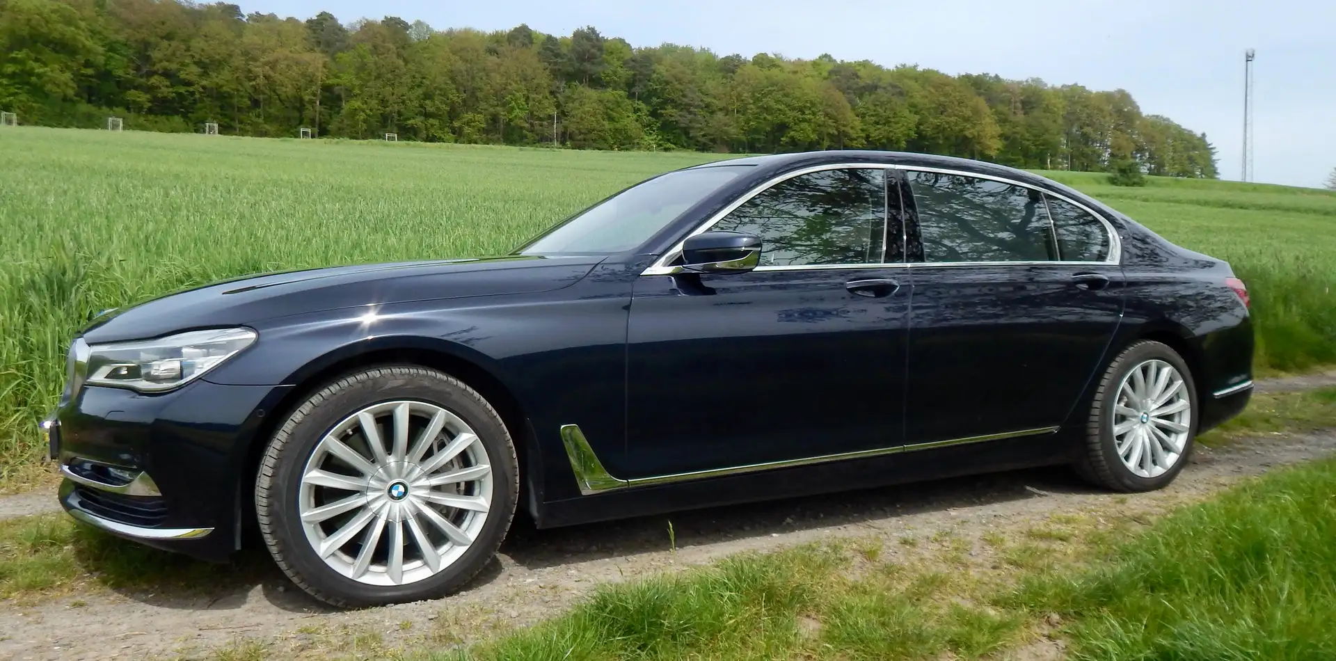 BMW 750 750Li xDrive Azul - 1