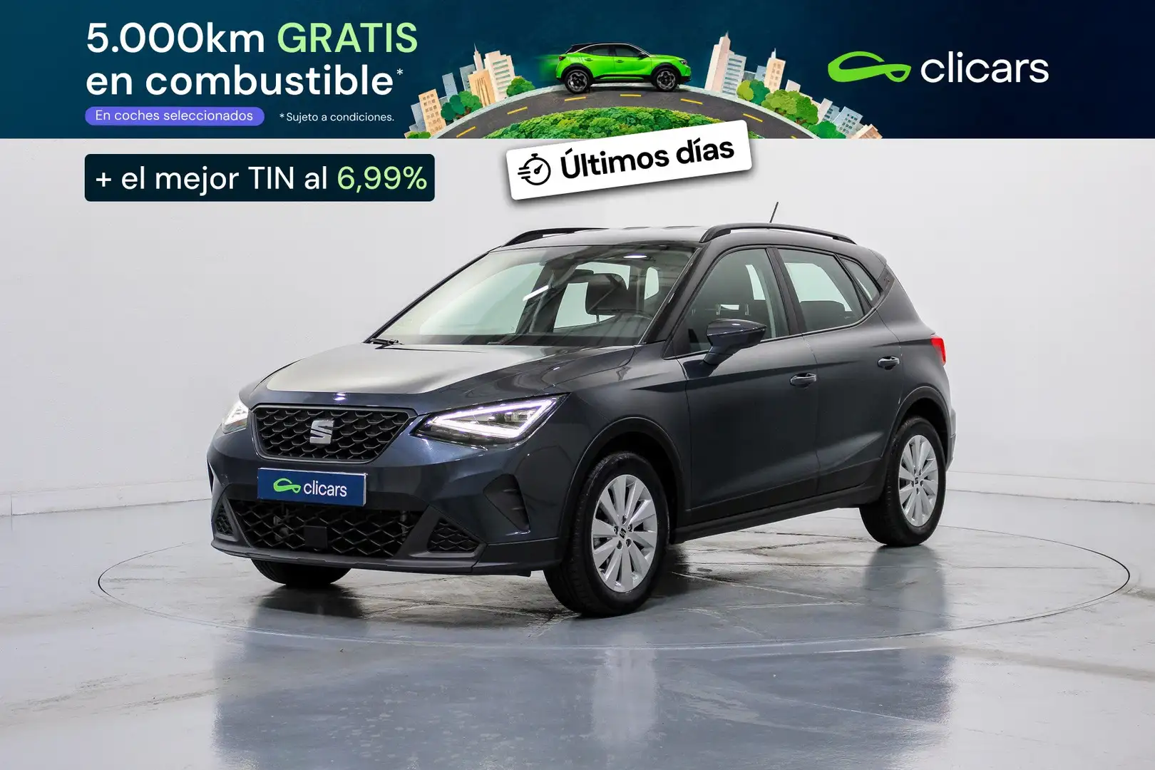SEAT Arona 1.0 TSI S&S Style 110 Plateado - 1